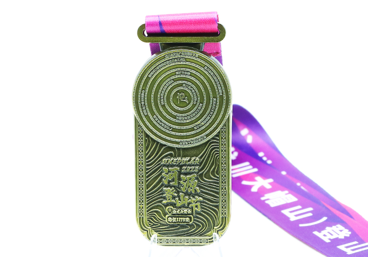 登山節獎牌_運動(dòng)賽事獎牌定制