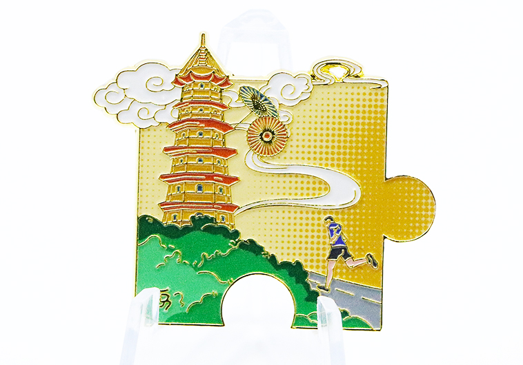 拼圖徽章_城市文創(chuàng  )徽章定制
